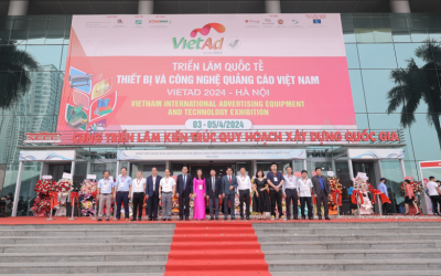 Khai mạc triển lãm Quốc tế Thiết bị và Công nghệ quảng cáo Việt Nam VietAd 2024 - Hà Nội