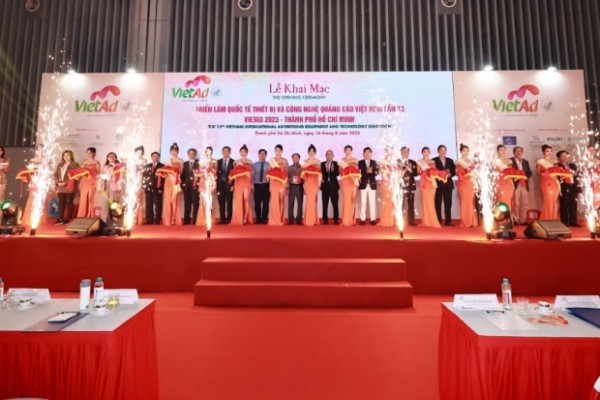 KHAI MẠC TRIỂN LÃM QUỐC TẾ THIẾT BỊ VÀ CÔNG NGHỆ QUẢNG CÁO VIỆT NAM LẦN THỨ 13 - VIETAD 2023