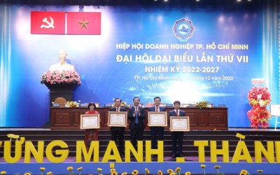 Đại hội Đại biểu lần thứ VII Hiệp hội Doanh nghiệp Thành phố Hồ Chí Minh nhiệm kỳ 2022 - 2027